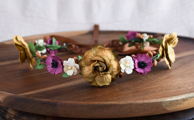 Autumn Reverie Flower Crown