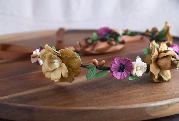 Autumn Reverie Flower Crown