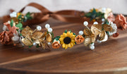 Fields of Firelight Flower Crown