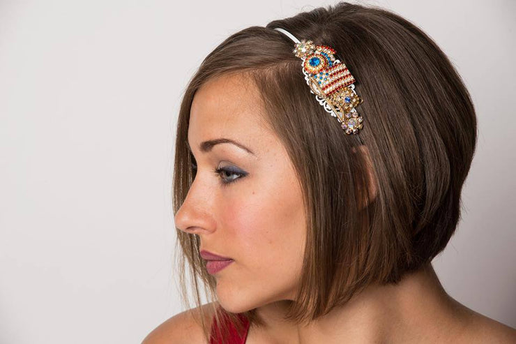 The American Flag Vintage Jewelry Collection Headband