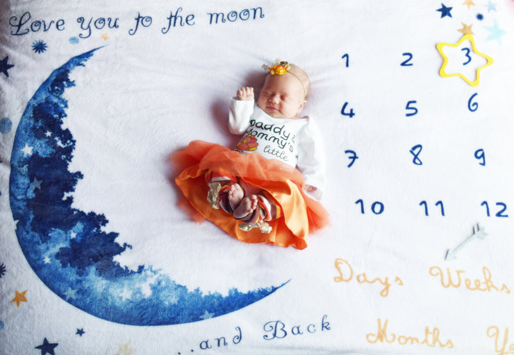 Handcrafted Fall Brown Yellow and Orange Baby Headband
