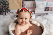 Handcrafted Hot Cocoa Flower Crown