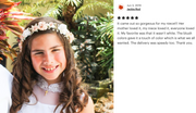Handcrafted Blush and Off White Flower Crown