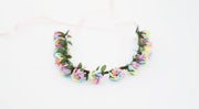Handcrafted Pastel Rainbow Flower Crown