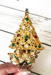The Gold Christmas Tree Vintage Jewelry Collection Headband