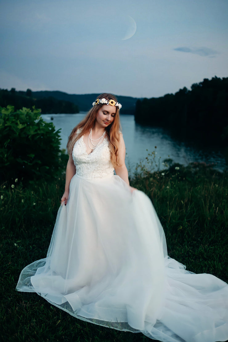 Handcrafted Sunflower Crown