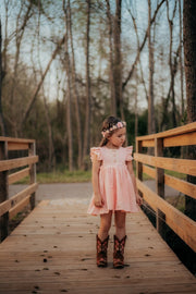 Handcrafted Pink Magnolia Emmy Flower Crown